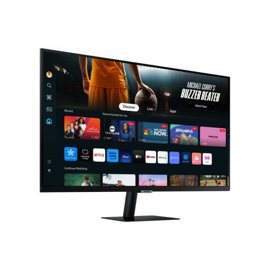 Samsung 32DM702 32" VA LED, SMART 3840x2160 2xUSB 2.0, 2xHDMI 1.4, USB-C, Wi-Fi 5, Bluetooth, Speakers, Black Samsung 32DM702 32" VA LED, SMART 3840x2160 2xUSB 2.0, 2xHDMI 1.4, USB-C, Wi-Fi 5, Bluetooth, Speakers, Black
