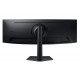 Samsung 49" 49C950 VA DQHD 120 Hz, 4 ms GTG, 5120x1440,USB-C 90W, USB 3.0, HDMI, Speakers, Black