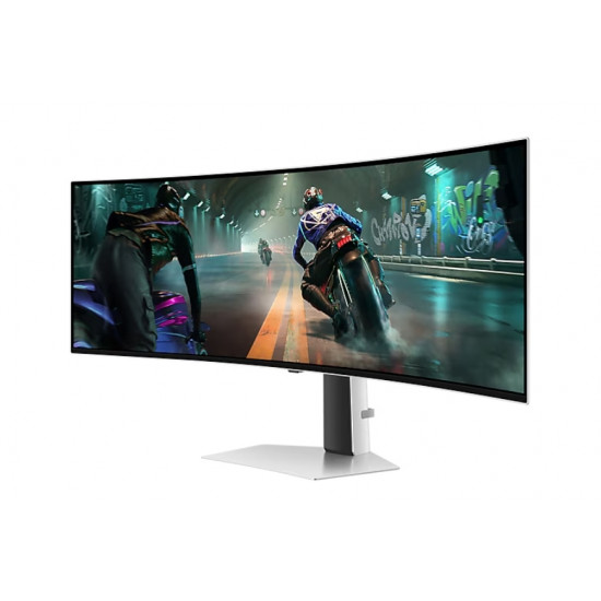 Samsung LS49DG910, 49" Odyssey G9 GAMING, Curved OLED, 1800R, 144Hz, Smart. 32:9, 5120 x 1440, Display Port , HDMI,Micro HDMI, USB Hub, Silver Samsung LS49DG910, 49" Odyssey G9 GAMING, Curved OLED, 1800R, 144Hz, Smart. 32:9, 5120 x 1440, Display Port , HDMI,Micro HDMI, USB Hub, Silver