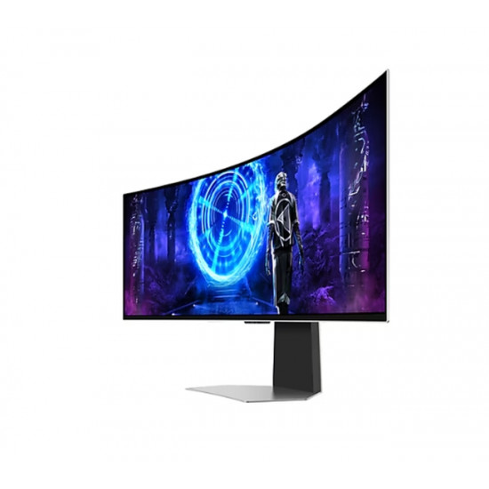 Samsung LS49DG950, 49" CURVED Odyssey G9 OLED, 1000R, 240Hz, 32:9, 5120 x 1440, 250 cd/m2, Display Port, HDMI, Micro HDMI, USB Hub, Silver Samsung LS49DG950, 49" CURVED Odyssey G9 OLED, 1000R, 240Hz, 32:9, 5120 x 1440, 250 cd/m2, Display Port, HDMI, Micro HDMI, USB Hub, Silver