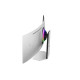 Samsung LS49DG950, 49" CURVED Odyssey G9 OLED, 1000R, 240Hz, 32:9, 5120 x 1440, 250 cd/m2, Display Port, HDMI, Micro HDMI, USB Hub, Silver Samsung LS49DG950, 49" CURVED Odyssey G9 OLED, 1000R, 240Hz, 32:9, 5120 x 1440, 250 cd/m2, Display Port, HDMI, Micro HDMI, USB Hub, Silver