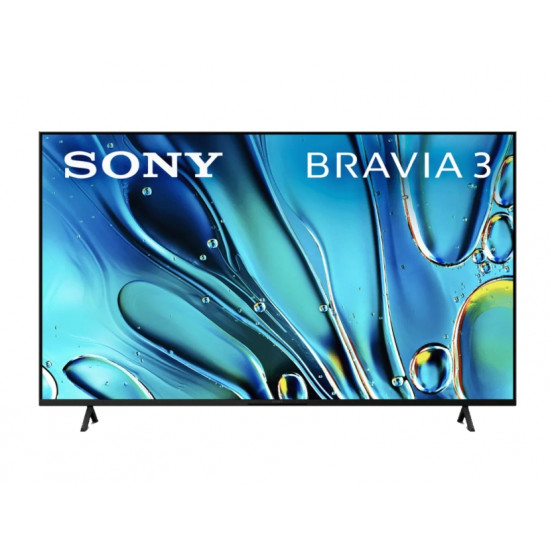 Телевизор Sony K-55S35 55" 4K HDR TV BRAVIA 3 ,Direct LED,4K HDR Processor X1 ,Triluminos PRO, Live Colour,Dynamic Contrast Enhancer,Motionflow XR 200/240 Hz,X-Balanced Speaker,Dolby Atmos,DVB-C / DVB-T/T2 / DVB-S/S2,4xHDMI,2xUSB,Android TV, Google T