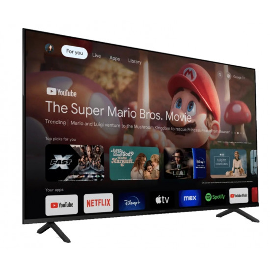 Телевизор Sony K-55S35 55" 4K HDR TV BRAVIA 3 ,Direct LED,4K HDR Processor X1 ,Triluminos PRO, Live Colour,Dynamic Contrast Enhancer,Motionflow XR 200/240 Hz,X-Balanced Speaker,Dolby Atmos,DVB-C / DVB-T/T2 / DVB-S/S2,4xHDMI,2xUSB,Android TV, Google T