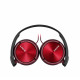 Sony Headset MDR-ZX310AP red