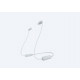 Sony Headset WI-C100, white Sony Headset WI-C100, white