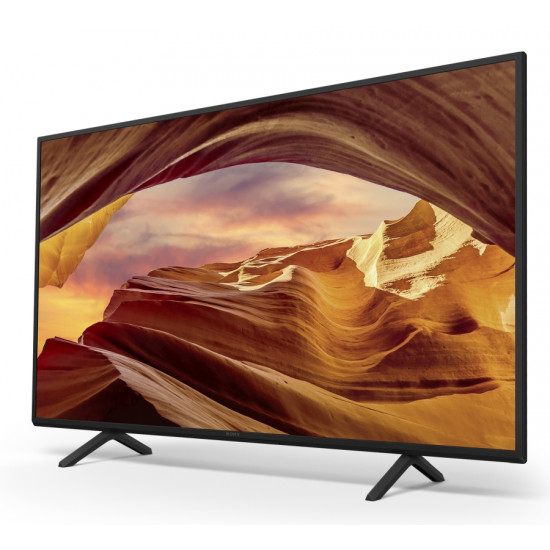 Телевизор Sony KD-50X75W 50" 4K HDR TV BRAVIA , Direct LED, Processor 4K X-Reality PRO,Live Color, Motionflow XR , X-Balanced Speaker, Dolby Atmos, DVB-C / DVB-T/T2 / DVB-S/S2, USB, Android TV, Google TV, Voice search, Black