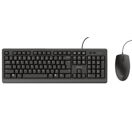 Клавиатура TRUST Primo Keyboard & Mouse BG Layout Клавиатура TRUST Primo Keyboard & Mouse BG Layout