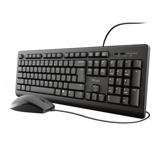 Клавиатура TRUST Primo Keyboard & Mouse BG Layout Клавиатура TRUST Primo Keyboard & Mouse BG Layout