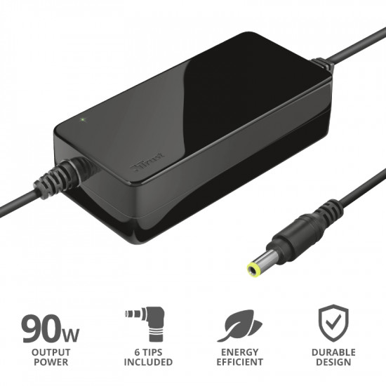 TRUST Primo Laptop Charger 19V-90W TRUST Primo Laptop Charger 19V-90W