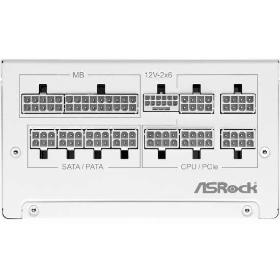 Захранващ блок ASRock Steel Legend White 1000W 80+ Gold Захранващ блок ASRock Steel Legend White 1000W 80+ Gold