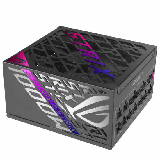 Захранващ блок ASUS ROG STRIX 1000W, 80+ Platinum PCIe 5.0, Fully Modular Захранващ блок ASUS ROG STRIX 1000W, 80+ Platinum PCIe 5.0, Fully Modular