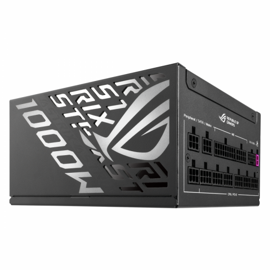 Захранващ блок ASUS ROG STRIX 1000W, 80+ Platinum PCIe 5.0, Fully Modular Захранващ блок ASUS ROG STRIX 1000W, 80+ Platinum PCIe 5.0, Fully Modular