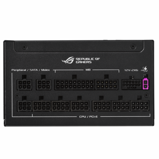 Захранващ блок ASUS ROG STRIX 1000W, 80+ Platinum PCIe 5.0, Fully Modular Захранващ блок ASUS ROG STRIX 1000W, 80+ Platinum PCIe 5.0, Fully Modular