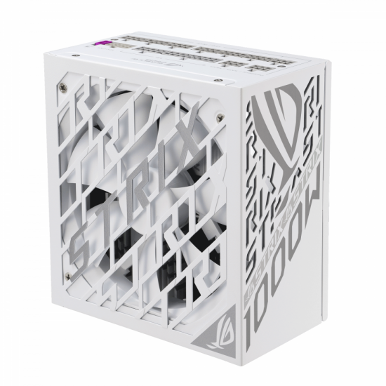 Захранващ блок ASUS ROG STRIX 1000W White Edition, 80+ Platinum PCIe 5.1, Fully Modular Захранващ блок ASUS ROG STRIX 1000W White Edition, 80+ Platinum PCIe 5.1, Fully Modular