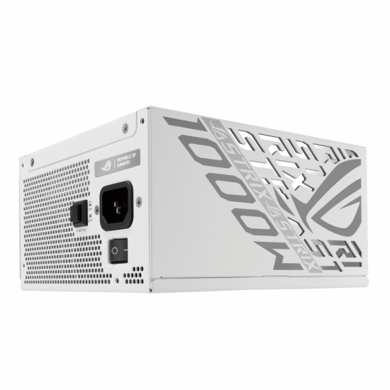 Захранващ блок ASUS ROG STRIX 1000W White Edition, 80+ Platinum PCIe 5.1, Fully Modular Захранващ блок ASUS ROG STRIX 1000W White Edition, 80+ Platinum PCIe 5.1, Fully Modular