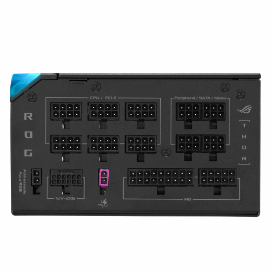 Захранващ блок ASUS ROG THOR III 1200W , 80+ Platinum PCIe 5.1, Fully Modular Захранващ блок ASUS ROG THOR III 1200W , 80+ Platinum PCIe 5.1, Fully Modular