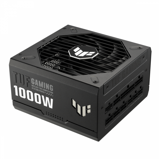 Захранващ блок ASUS TUF Gaming 1000W, 80+ Gold PCIe 5.0, Fully Modular Захранващ блок ASUS TUF Gaming 1000W, 80+ Gold PCIe 5.0, Fully Modular