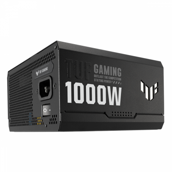 Захранващ блок ASUS TUF Gaming 1000W, 80+ Gold PCIe 5.0, Fully Modular Захранващ блок ASUS TUF Gaming 1000W, 80+ Gold PCIe 5.0, Fully Modular