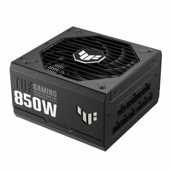 Захранващ блок ASUS TUF Gaming 850W, 80+ Gold PCIe 5.0, Fully Modular Захранващ блок ASUS TUF Gaming 850W, 80+ Gold PCIe 5.0, Fully Modular