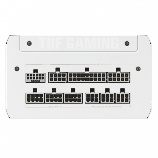 Захранващ блок ASUS TUF Gaming White 1000W Захранващ блок ASUS TUF Gaming White 1000W