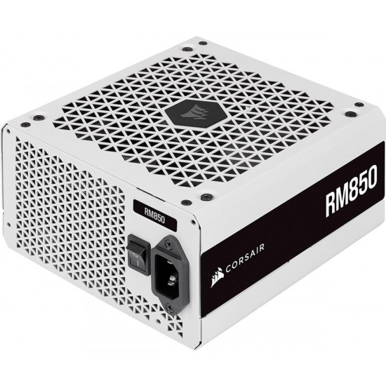 Захранващ блок Corsair RM850 White, 80+ GOLD 850W, Fully Modular