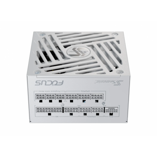 Захранващ блок SEASONIC FOCUS GX-850 White - 850W 80+ Gold, ATX 3.1, PCIe 5.1, Fully Modular Захранващ блок SEASONIC FOCUS GX-850 White - 850W 80+ Gold, ATX 3.1, PCIe 5.1, Fully Modular