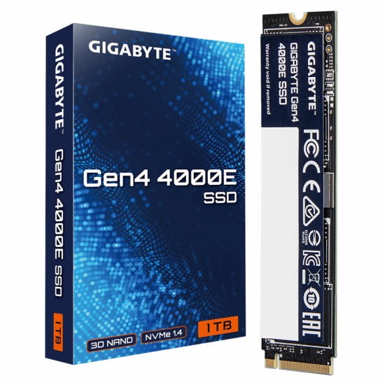 SSD Gigabyte 4000E 1TB, NVMe, PCIe 4.0 Gen4 SSD Gigabyte 4000E 1TB, NVMe, PCIe 4.0 Gen4