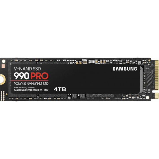 SSD SAMSUNG 990 PRO, 4TB, M.2 Type 2280, MZ-V9P4T0BW SSD SAMSUNG 990 PRO, 4TB, M.2 Type 2280, MZ-V9P4T0BW