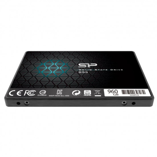 SSD SILICON POWER S55, 2.5", 960 GB, SATA3 SSD SILICON POWER S55, 2.5", 960 GB, SATA3