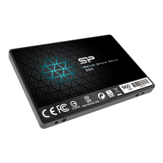 SSD SILICON POWER S55, 2.5", 960 GB, SATA3 SSD SILICON POWER S55, 2.5", 960 GB, SATA3