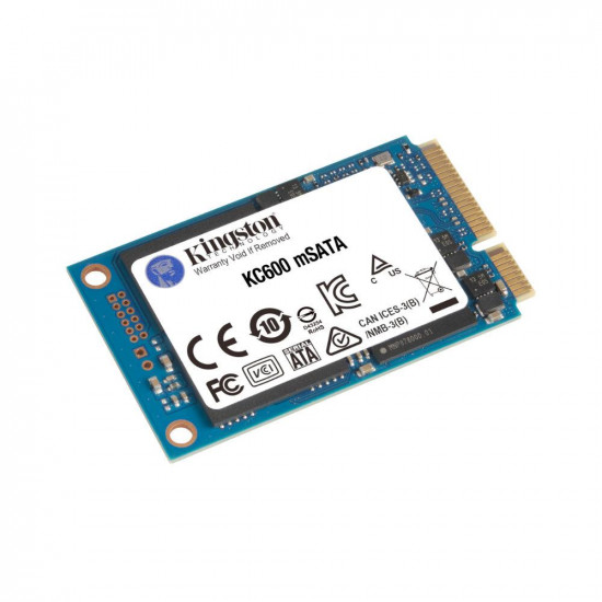 Solid State Drive (SSD) KINGSTON KC600, 512GB, mSATA Solid State Drive (SSD) KINGSTON KC600, 512GB, mSATA