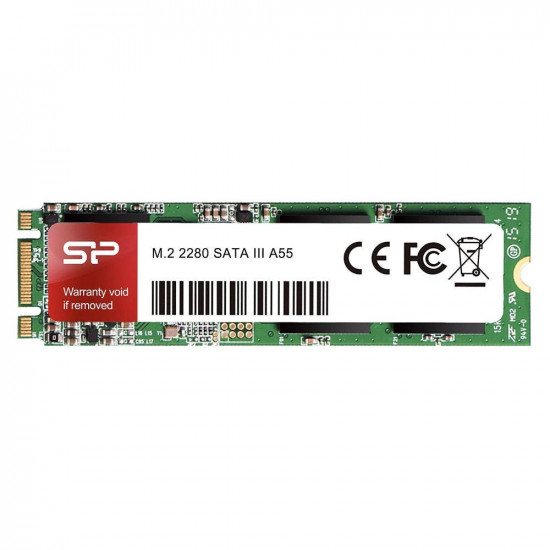 Solid State Drive (SSD) SILICON POWER A55, M.2 2280, 256 GB, SATA Solid State Drive (SSD) SILICON POWER A55, M.2 2280, 256 GB, SATA