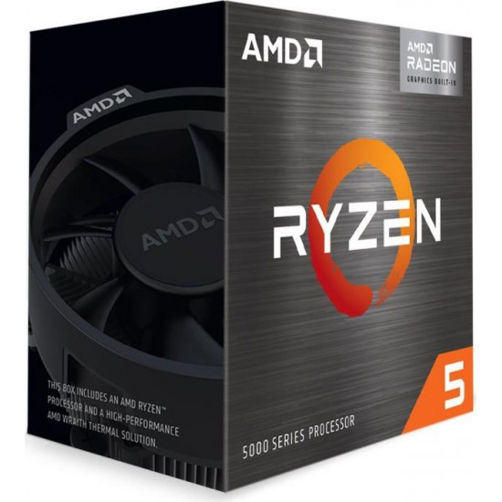 Процесор AMD Ryzen 5 5600GT, 6-Core, 3.6GHz(Up to 4.6GHz), 65W, AM4 Процесор AMD Ryzen 5 5600GT, 6-Core, 3.6GHz(Up to 4.6GHz), 65W, AM4
