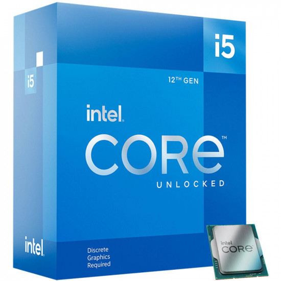 Процесор Intel Alder Lake Core i5-12600KF, 10 Cores, 16 Threads (3.7GHz Up to 4.9GHz, 20MB, LGA1700), BOX Процесор Intel Alder Lake Core i5-12600KF, 10 Cores, 16 Threads (3.7GHz Up to 4.9GHz, 20MB, LGA1700), BOX