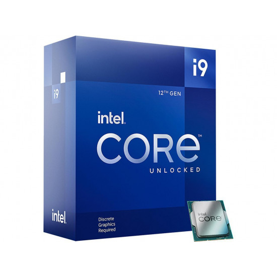 Процесор Intel Alder Lake Core i9-12900KF, 16 Cores, 24 Threads (3.20 GHz Up to 5.20 GHz, 30MB, LGA1700), 125W, BOX Процесор Intel Alder Lake Core i9-12900KF, 16 Cores, 24 Threads (3.20 GHz Up to 5.20 GHz, 30MB, LGA1700), 125W, BOX