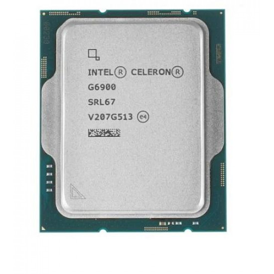 Процесор Intel Celeron G6900, 3.4GHz, 4MB, 46W, LGA1700, TRAY Процесор Intel Celeron G6900, 3.4GHz, 4MB, 46W, LGA1700, TRAY