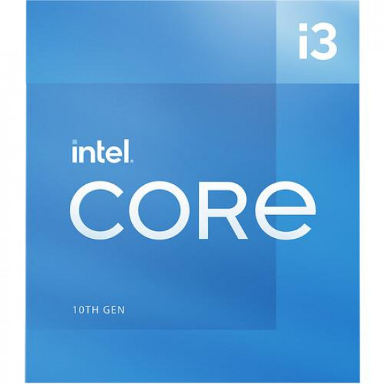 Процесор Intel Comet Lake Core i3-10105, 4 Cores, 3.70 GHz (Up to 4.40Ghz), 6MB, 65W, LGA1200, BOX Процесор Intel Comet Lake Core i3-10105, 4 Cores, 3.70 GHz (Up to 4.40Ghz), 6MB, 65W, LGA1200, BOX