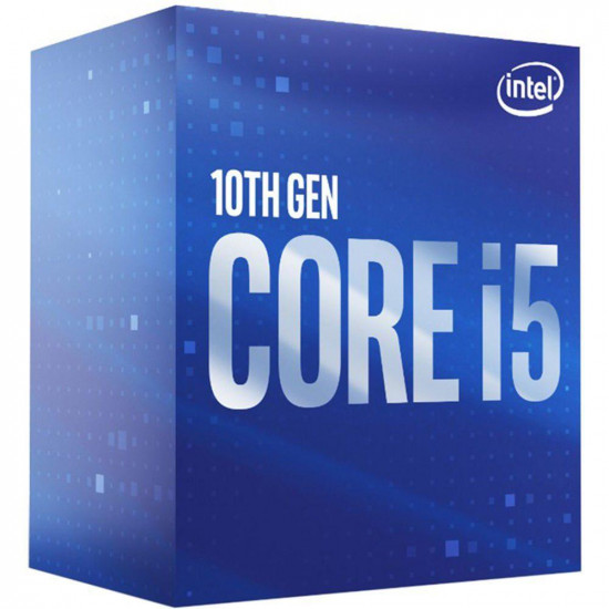 Процесор Intel Comet Lake-S Core I5-10400 6 cores, 2.9Ghz (Up to 4.30Ghz), 12MB, 65W, LGA1200, BOX Процесор Intel Comet Lake-S Core I5-10400 6 cores, 2.9Ghz (Up to 4.30Ghz), 12MB, 65W, LGA1200, BOX
