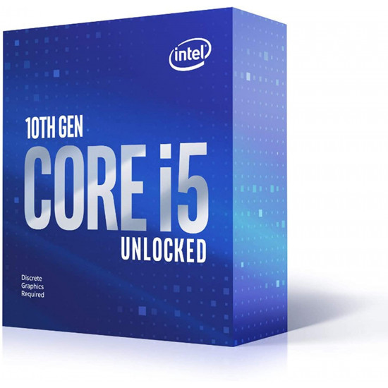 Процесор Intel Comet Lake-S Core I5-10600KF 6 cores 4.1Ghz (Up to 4.80Ghz) 12MB, 125W LGA1200, BOX