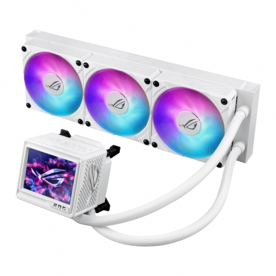 Охладител за процесор ASUS ROG RYUJIN III 360 ARGB EXTREME White Edition 3.5" LCD Display Охладител за процесор ASUS ROG RYUJIN III 360 ARGB EXTREME White Edition 3.5" LCD Display