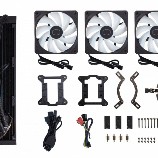 Охладител за процесор Cooler Master MasterLiquid 360L Core ARGB Black Edition Охладител за процесор Cooler Master MasterLiquid 360L Core ARGB Black Edition