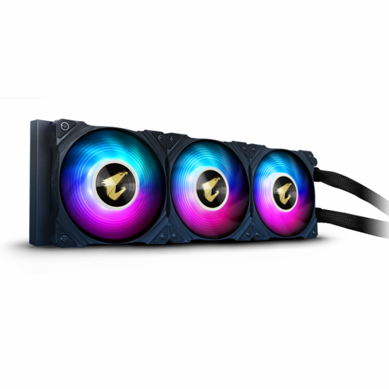 Охладител за процесор Gigabyte AORUS WATERFORCE 360, ARGB display, RGB Fusion 2.0 Socket 1700 Ready Охладител за процесор Gigabyte AORUS WATERFORCE 360, ARGB display, RGB Fusion 2.0 Socket 1700 Ready