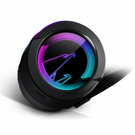 Охладител за процесор Gigabyte AORUS WATERFORCE 360, ARGB display, RGB Fusion 2.0 Socket 1700 Ready Охладител за процесор Gigabyte AORUS WATERFORCE 360, ARGB display, RGB Fusion 2.0 Socket 1700 Ready