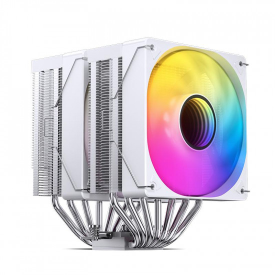 Охладител за процесор Jonsbo CR-3000 ARGB White 2x120mm Охладител за процесор Jonsbo CR-3000 ARGB White 2x120mm