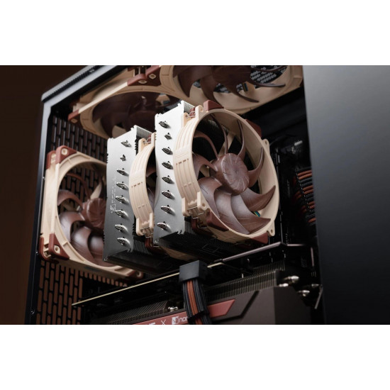 Охладител за процесор Noctua NH-D15 G2 HBC, За сокет LGA1851/1700/2011/AM5/AM4 Охладител за процесор Noctua NH-D15 G2 HBC, За сокет LGA1851/1700/2011/AM5/AM4