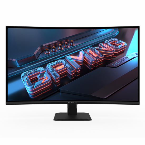 Геймърски Монитор Gigabyte GS32QCA - 32" inch SS/VA 1500R, QHD (2560x1440), 180Hz, 1ms, HDR Ready Геймърски Монитор Gigabyte GS32QCA - 32" inch SS/VA 1500R, QHD (2560x1440), 180Hz, 1ms, HDR Ready