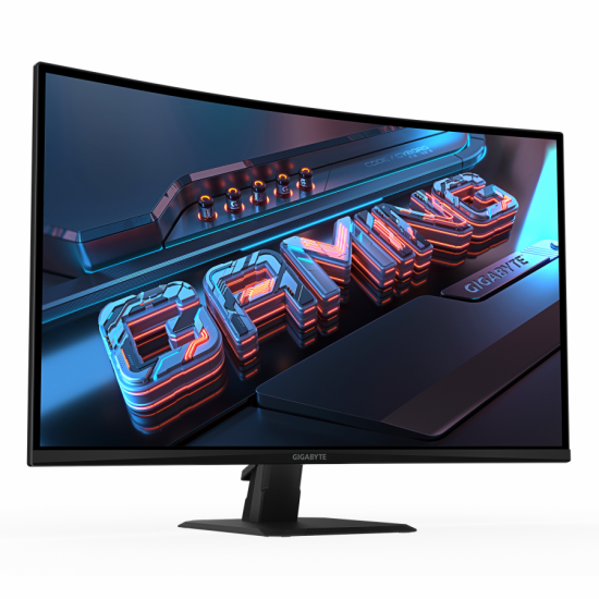 Геймърски Монитор Gigabyte GS32QCA - 32" inch SS/VA 1500R, QHD (2560x1440), 180Hz, 1ms, HDR Ready Геймърски Монитор Gigabyte GS32QCA - 32" inch SS/VA 1500R, QHD (2560x1440), 180Hz, 1ms, HDR Ready