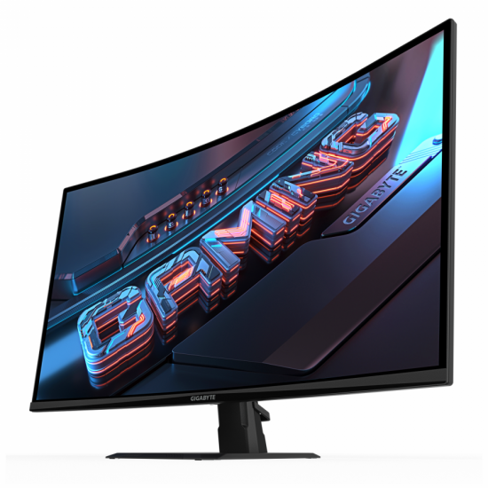 Геймърски Монитор Gigabyte GS32QCA - 32" inch SS/VA 1500R, QHD (2560x1440), 180Hz, 1ms, HDR Ready Геймърски Монитор Gigabyte GS32QCA - 32" inch SS/VA 1500R, QHD (2560x1440), 180Hz, 1ms, HDR Ready