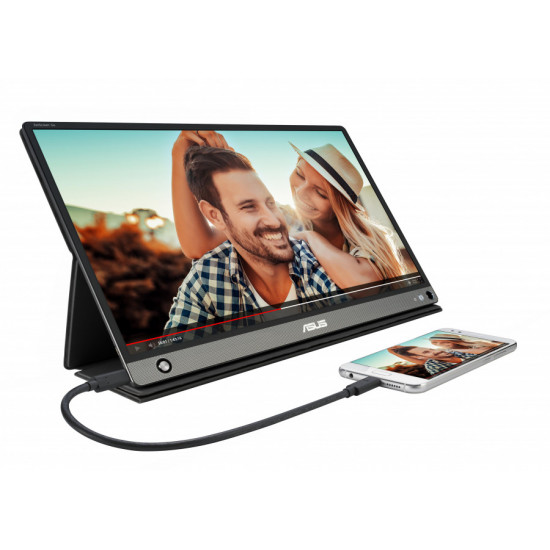Монитор ASUS ZenScreen Go MB16AHP 15.6" FHD (1920x1080) IPS, USB Type-C, Преносим Монитор ASUS ZenScreen Go MB16AHP 15.6" FHD (1920x1080) IPS, USB Type-C, Преносим