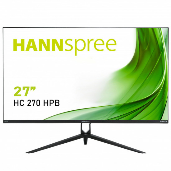 Монитор HANNSPREE HC270 HPBRE9, FHD, Wide, 27 inch, HDMI, D-Sub, Черен Монитор HANNSPREE HC270 HPBRE9, FHD, Wide, 27 inch, HDMI, D-Sub, Черен